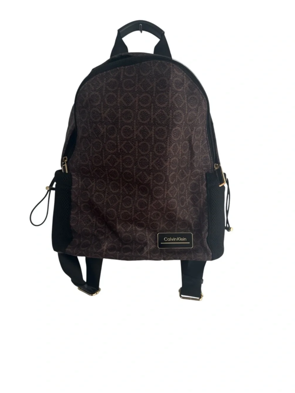 Calvin‎ Klein Jessie Mesh Side Pocket Nylon Backpack
